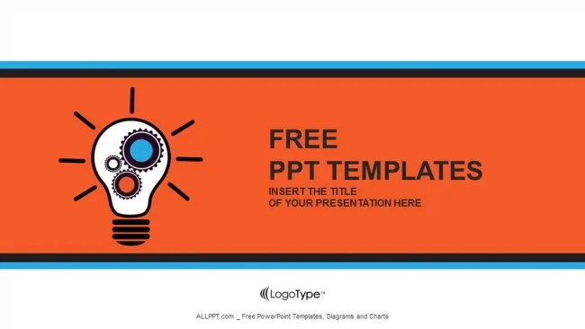 Creative Industrial Bulb PowerPoint Templates