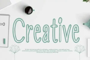 Creative Script Font