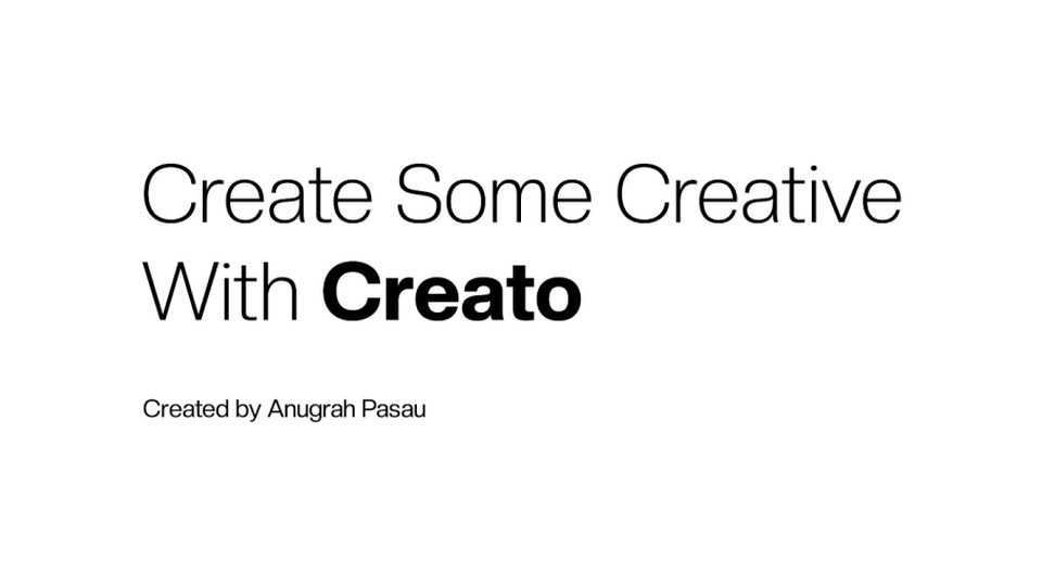 Creato Font Family › Fontesk