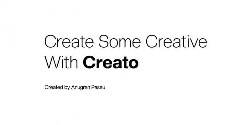 Creato Font Family