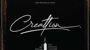 Creattion Font › Fontesk