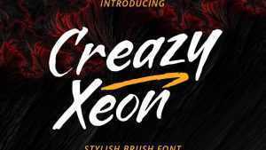 Creazy Xeon Font › Fontesk
