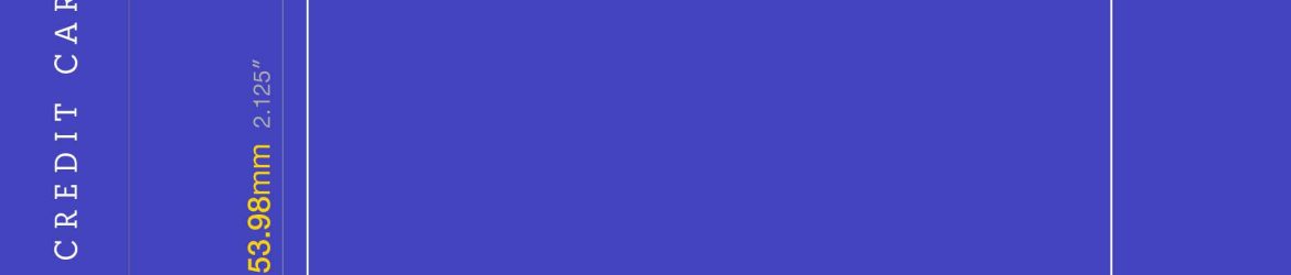 Credit Card Template