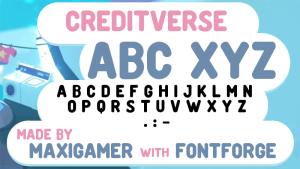 Creditverse font family