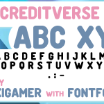Creditverse font family