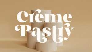 Creme Pastry Font › Fontesk