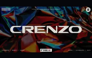 Crenzo Display Font