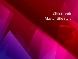 Crimson PowerPoint Template