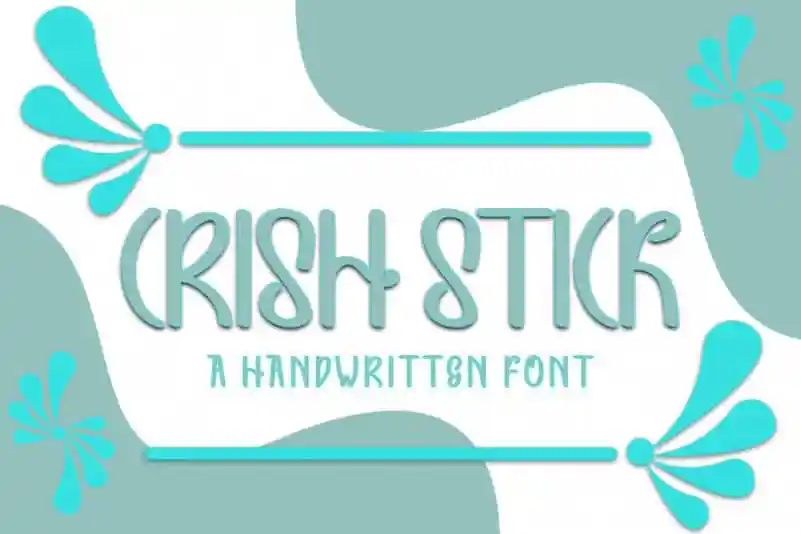 Crish Stick Display Font
