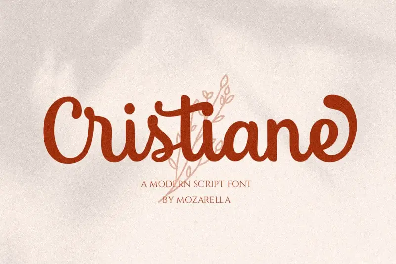 Cristiane Script Font