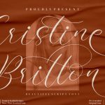 Cristine Britton Font › Fontesk