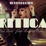 Critical Typeface - Fonte Grátis Critical Typeface