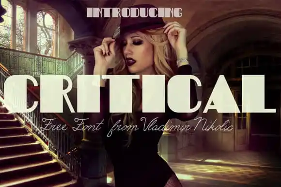 Critical Typeface