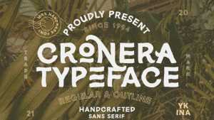 Cronera Font › Fontesk