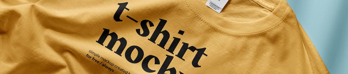 Cropped t-shirt mockup Cropped t-shirt mockup