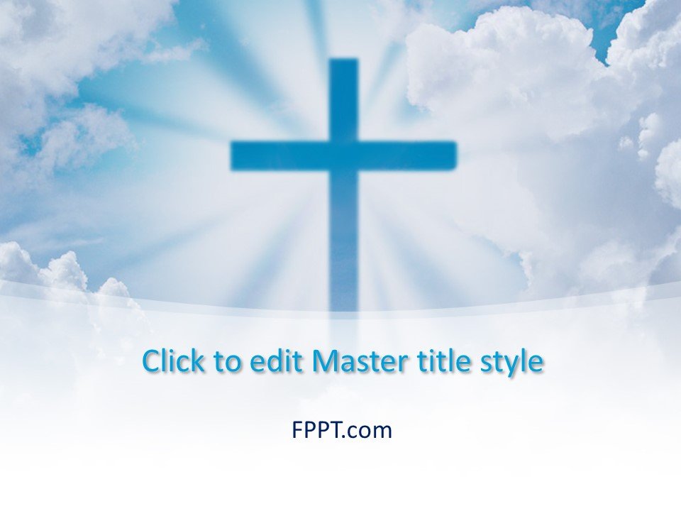 Cross PowerPoint Template