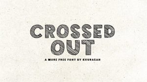 Crossed Out Font › Fontesk