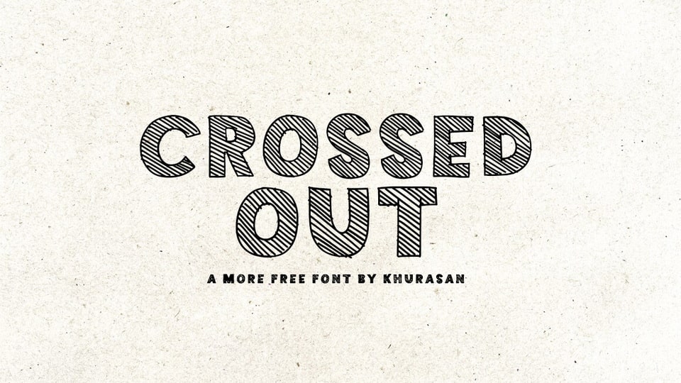 Crossed Out Font › Fontesk