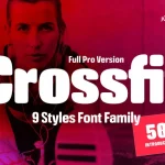 Crossfit Font Family - Fonte Grátis Crossfit Font Family