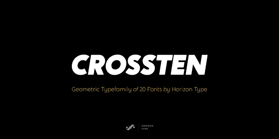 Crossten Font Family