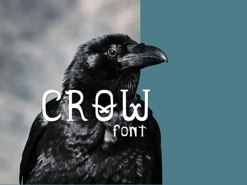 Crow Display Font