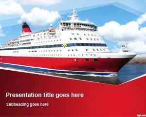 Cruise Ship PowerPoint Template