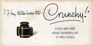 Crunchy Font