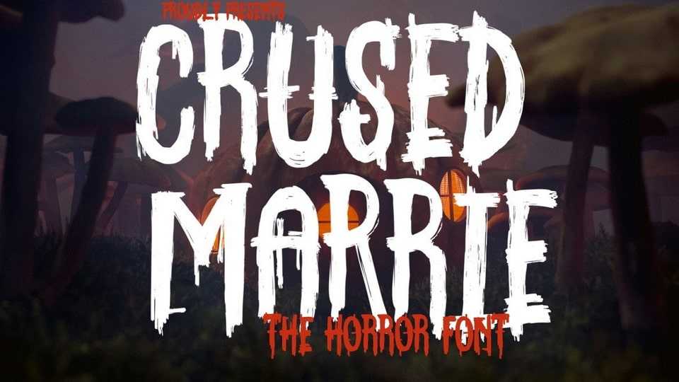 Crused Marrie Font › Fontesk