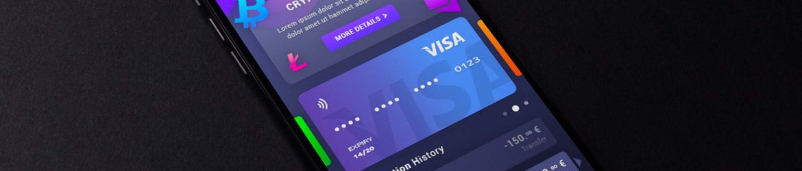 Cryptocurrency App Template (PSD)