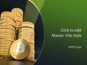 Cryptocurrency Bitcoin PowerPoint Template