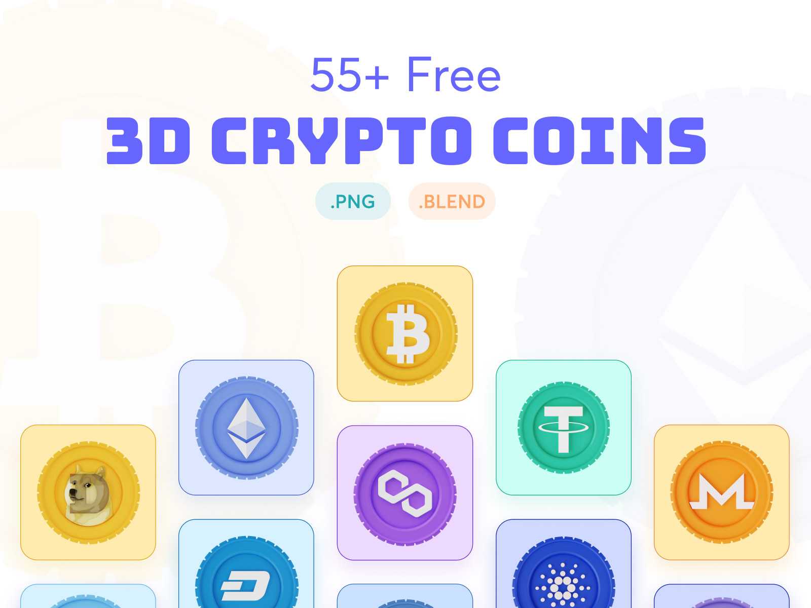 Cryptocurrency Icons Pack