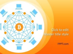 Cryptocurrency Network PowerPoint Template