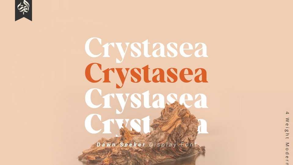 Crystasea Font › Fontesk