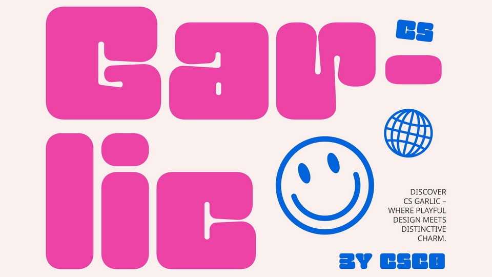 CS Garlic Font › Fontesk