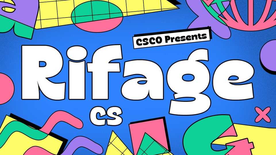 CS Rifage Font › Fontesk