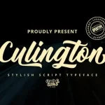 Culington Script Font