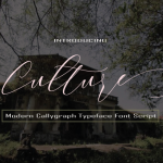Culture Script Font