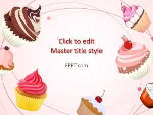 Cupcakes PowerPoint Template