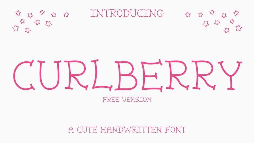 Curlberry Font › Fontesk