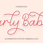 Curly Babe Font › Fontesk