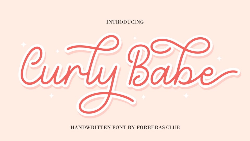Curly Babe Font › Fontesk