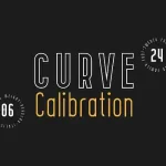 CURVE Calibration Typeface