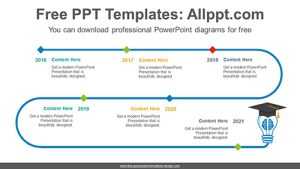 Curved Arrows PowerPoint Diagram
