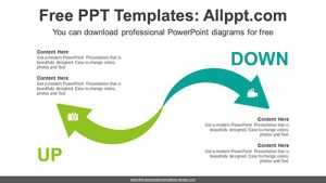 Curved Arrows PowerPoint Diagram Template