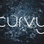 Curvy Font