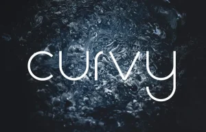Curvy Font
