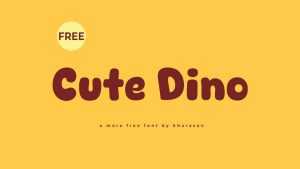 Cute Dino Font › Fontesk
