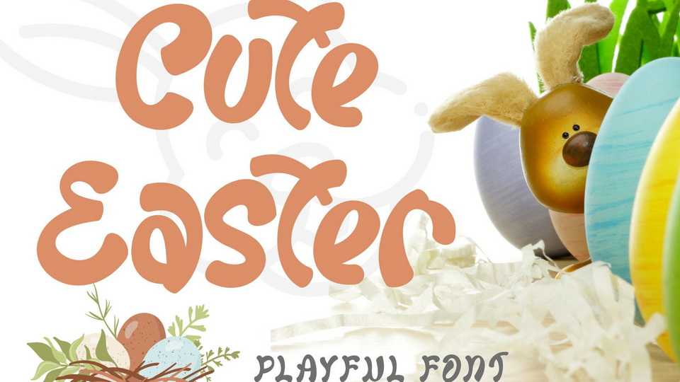 Cute Easter Font › Fontesk