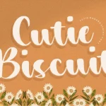 Cutie Biscuit Script Font