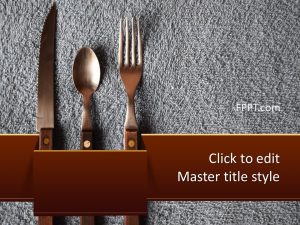 Cutlery PowerPoint Template